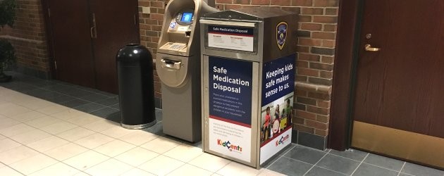 Safe medication disposal at Justice Center