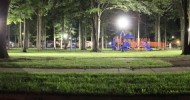 New lights installed in Daly Park New lights installed in Daly Park