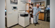New copy machine/printer at popular JFK Library New copy machine/printer at popular JFK Library