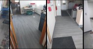 TIFA replaces old asbestos flooring at DPW Headquarters TIFA replaces old asbestos flooring at DPW Headquarters