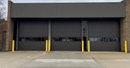 Large garage doors replaced at Fire Station #1 Large garage doors replaced at Fire Station #1