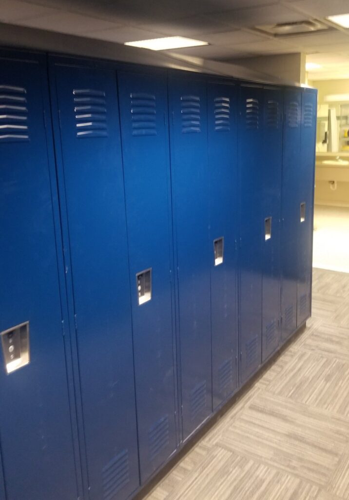 New Lockers for Fire Station #1